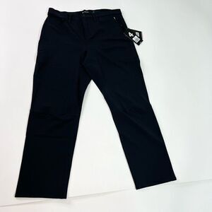 Fourlaps Evolve Pant Womens 14 Black Stretch High Rise Activewear Slim Fit NWT